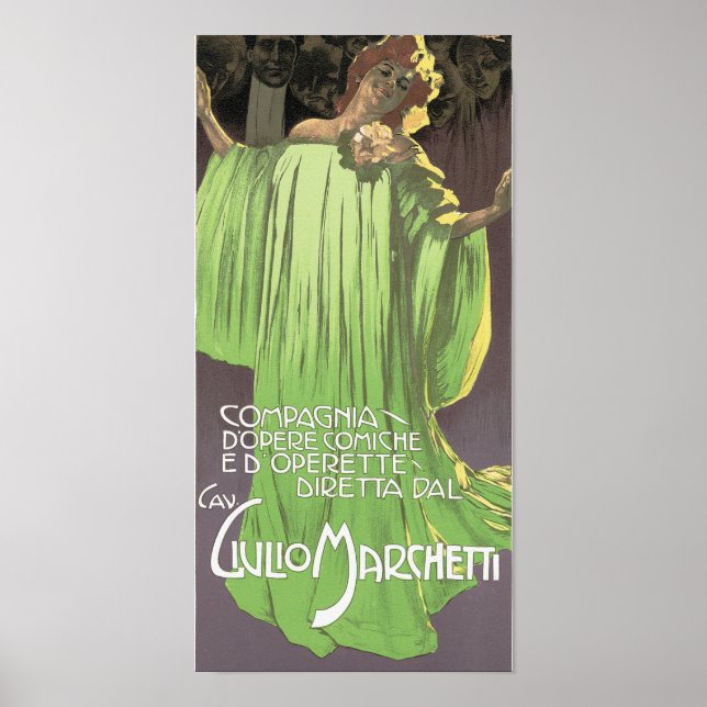 Compagnia d'Opere Comiche Poster (Framsidan)