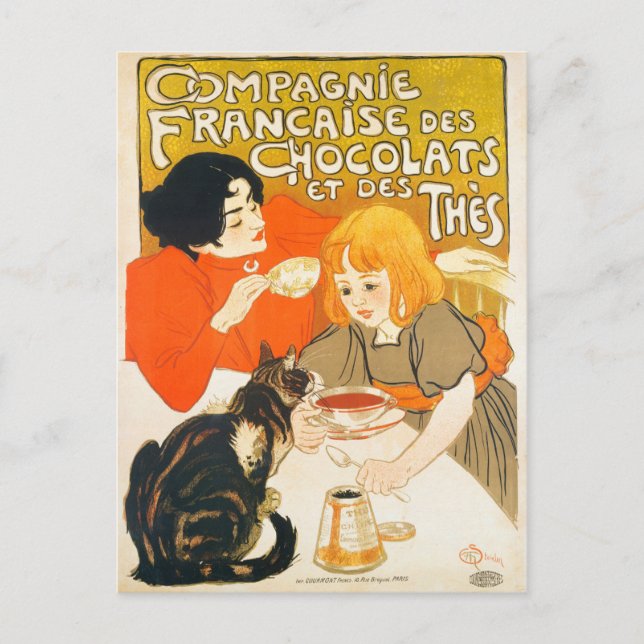 Compagnie Française des Chocolats et des Thès - Vykort (Framsida)