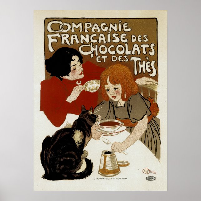 Compagnie Francaise des Chocolats Poster (Framsidan)