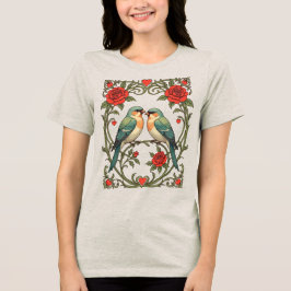 Companionship Art Nouveau Vintage Illustration T Shirt