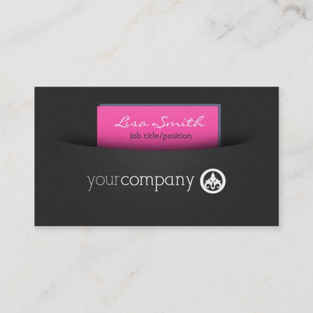 Company business card visitkort (Framsida)
