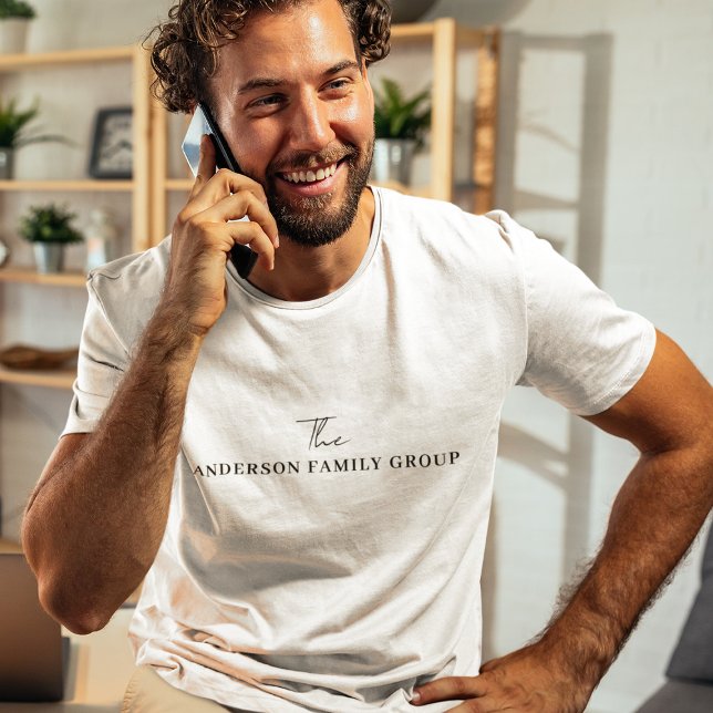 Company Business Name Uniform Branded T Shirt (Skapare uppladdad)