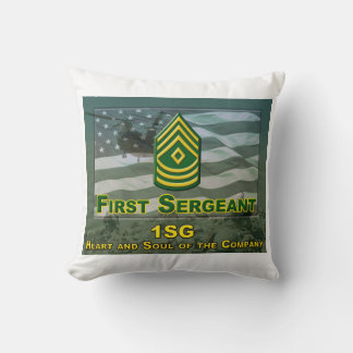 Company First Sergeant Gift Dekorativ kudde