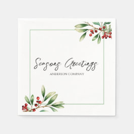 Company Holiday Party  Pappersservett