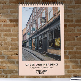 Company Logo Simple Modern Minimalist Promotional Kalender