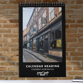Company Logo Simple Modern Minimalist Promotional  Kalender