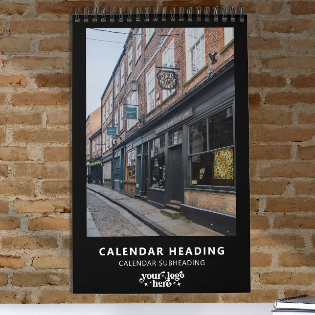 Company Logo Simple Modern Minimalist Promotional  Kalender (Skapare uppladdad)