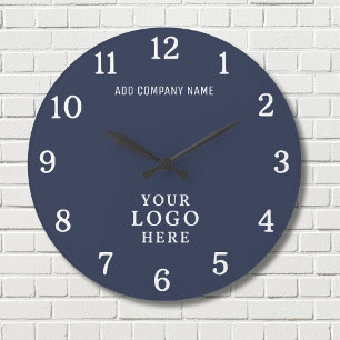 Company Logotyp Business Namn Corporate Branded Pr Stor Klocka