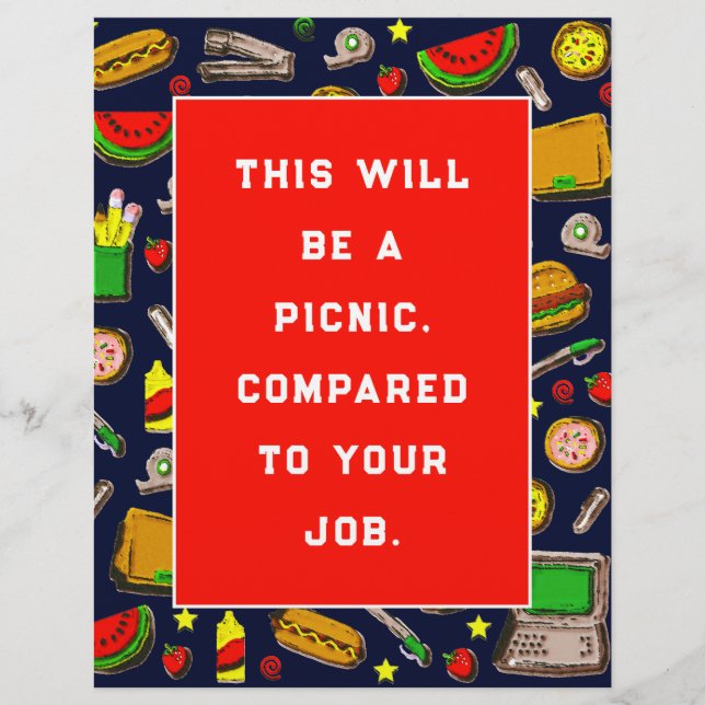 Company Summer Party Flyer (Framsidan)