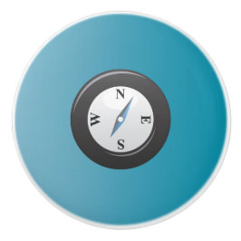Compass Ceramic Knob Knopp