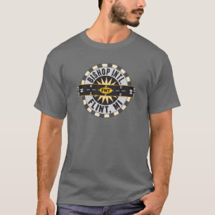 Compass - Flint-MI Bishop Intl. Flygplats FNT T Shirt