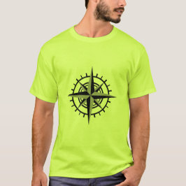 Compass manar-shirt-gult t shirt