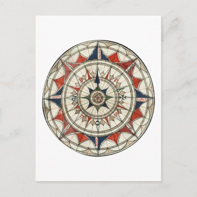 Compass Ro #5 Vykort (Framsida)