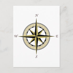 Compass Ro Art Vykort