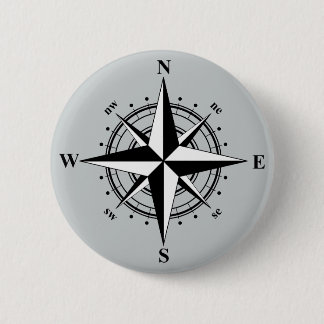 Compass Ro Black & White Knapp