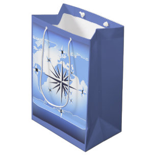 Compass Ro, havsblått med presentsäck