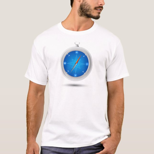 Compass Safari Navigation T-shirt (Framsida)