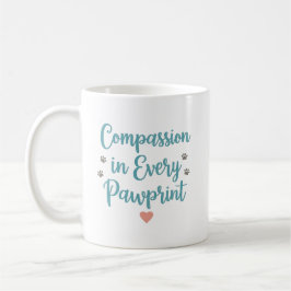 Compassion in Every Pawprint – Vet Tech Kaffemugg