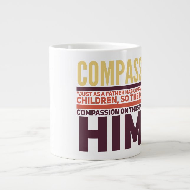Compassion - Jumbo Mugg (Framsidan)