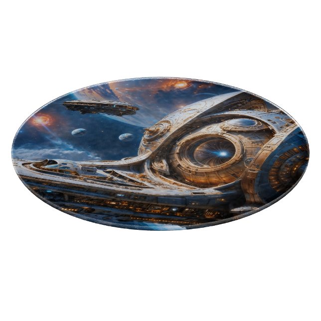 Compellious Galactic Cruiser Al Art av Xzendor7 (Hörn)