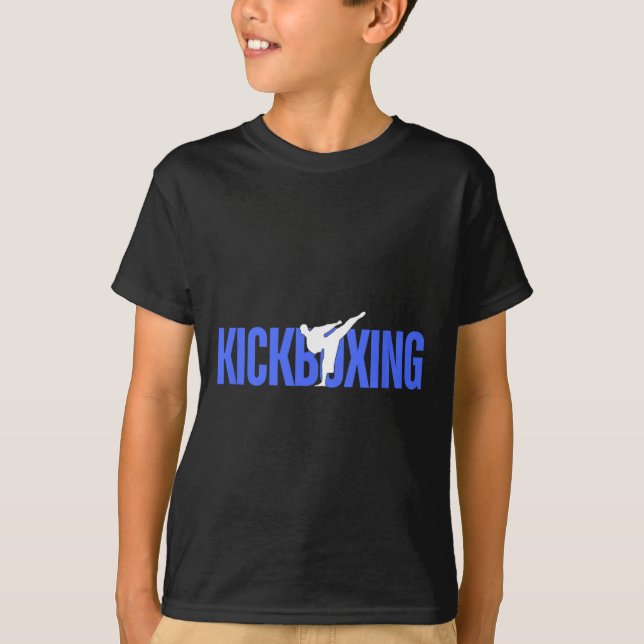 Competitive Kickboxing  T Shirt (Framsida)