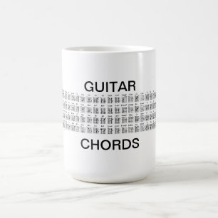 Complete Guitar Chords 15oz Kaffemugg