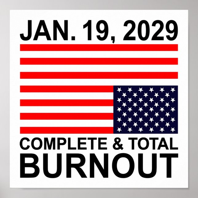 Complete & Total Burnout U.S. Poster (Framsidan)