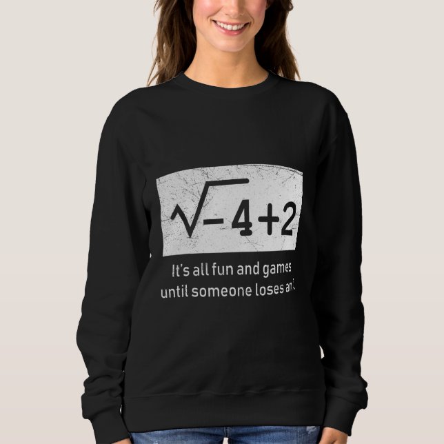 Complex numbers math t shirt (Framsida)