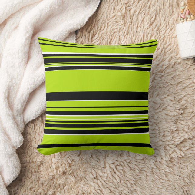 Complex Rand - Lime Green Kudde (Filt)