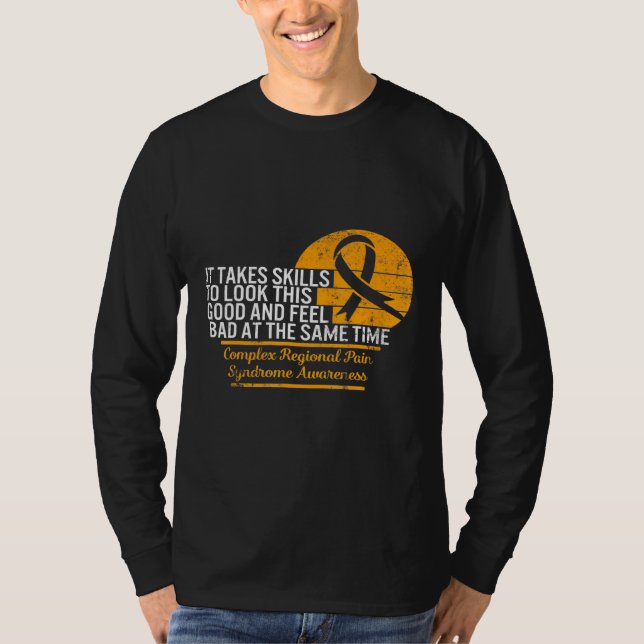 Complex Regional Pain Syndrome Awareness Crps Supp T Shirt (Framsida)
