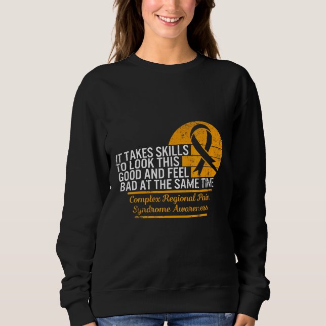 Complex Regional Pain Syndrome Awareness Crps Supp T Shirt (Framsida)