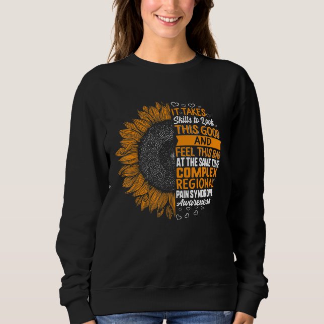 Complex Regional Pain Syndrome Awareness Crps Supp T Shirt (Framsida)