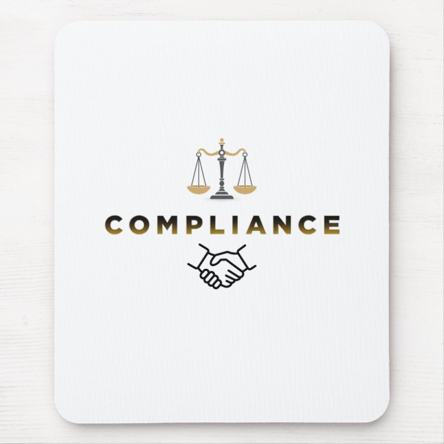 Compliance Desk Mouse Pad Musmatta (Framsidan)