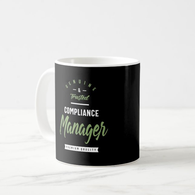 Compliance Manager Kaffemugg (Framsida vänster)