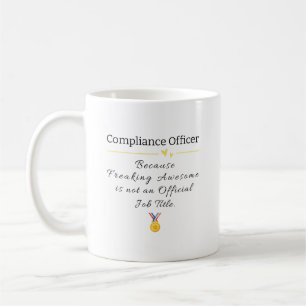 Compliance Officer Gift-Funny Office Apprecition Kaffemugg