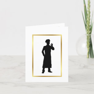 Compliment Baker eller Chef Greeting Card Kort