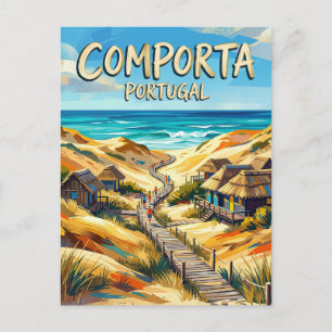 Comporta Portugal Vykort