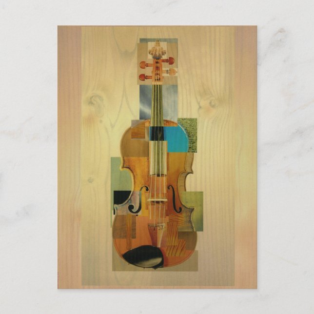 Composed Violin Vykort (Framsida)