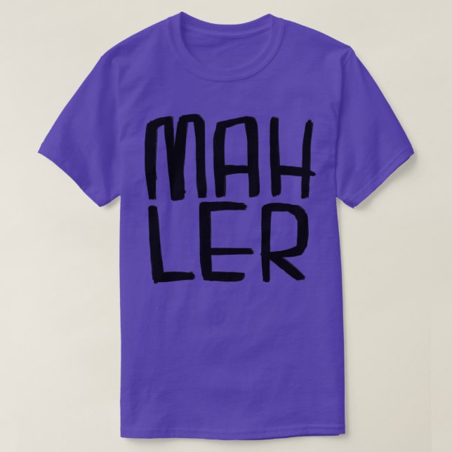 Composer Mahler T Shirt (Design framsida)