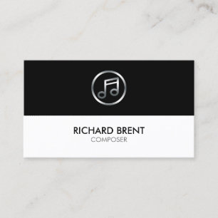 Composer Music Musician Visitkort