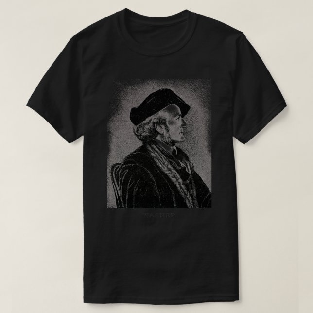 Composer Richard Wagner T Shirt (Design framsida)