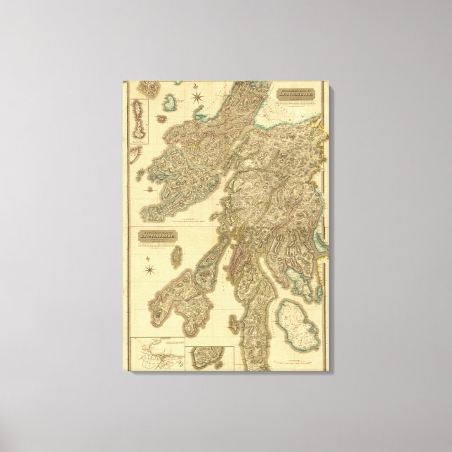 Composite Argyllshire Canvastryck (Framsida)