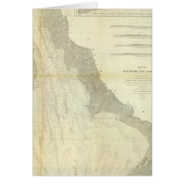 Composite Delaware Bay, River Hälsningskort (Framsidan)