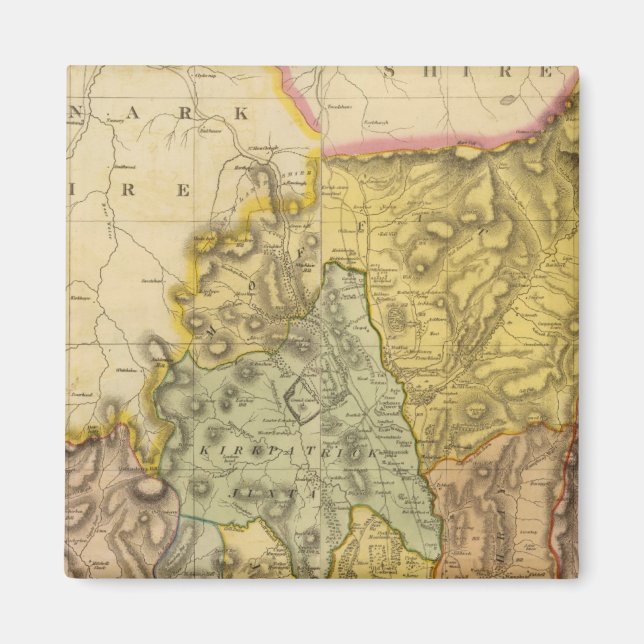 Composite Dumfriesshire 3 Magnet (Framsidan)
