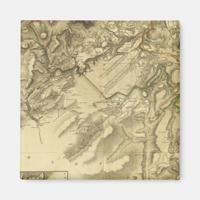 Composite Edinburgh Shire Magnet (Framsidan)