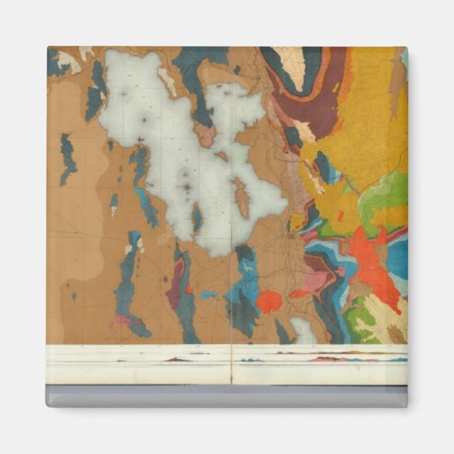 Composite Geological kartor IV, 40:e parallellunde Magnet (Framsidan)