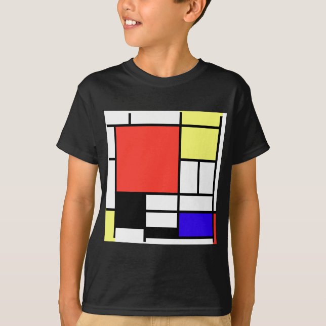 Composition , Mondriaan Tröja (Framsida)
