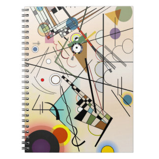 Composition VIII by Wassily Kandinsky Anteckningsbok