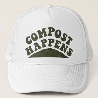 Compost händer locket truckerkeps
