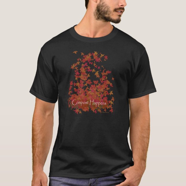 Compost händer t-shirt (Framsida)